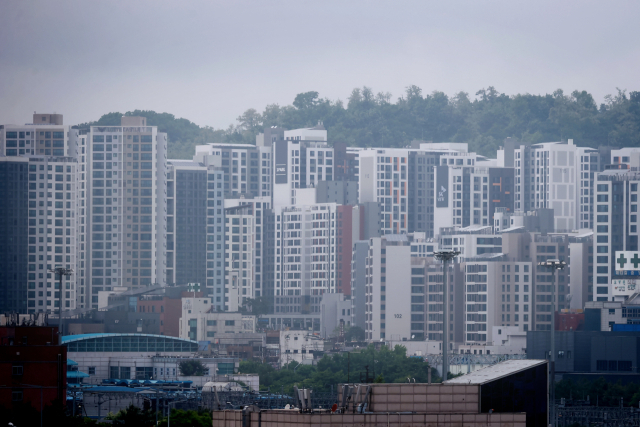 서울 시내 아파트 단지의 모습. 연합뉴스