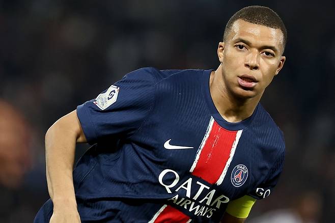 전반 8분 킬리안 음바페가 선제골을 터트렸다. <저작권자(c) 연합뉴스, 무단 전재-재배포, AI 학습 및 활용 금지>