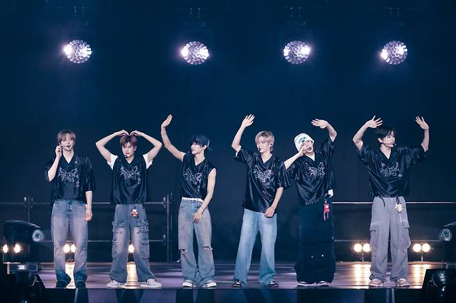 그룹 라이즈 첫 팬콘 투어 'RIIZING DAY' 도쿄 공연 이미지/사진제공=에스엠엔터테인먼트