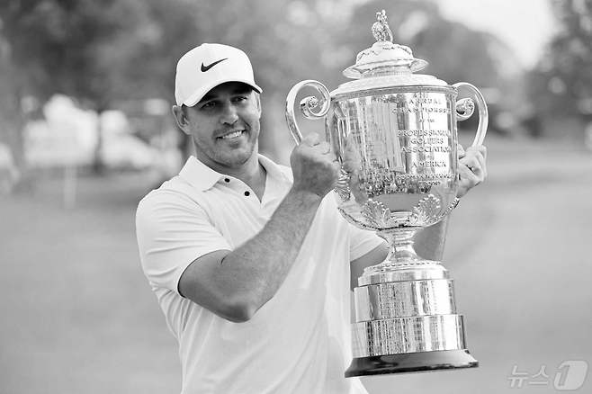 지난해 PGA 챔피언십에서 우승했던 브룩스 켑카(미국). ⓒ AFP=뉴스1
