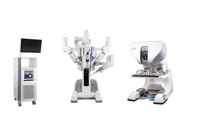 미래컴퍼니가 개발한 국산 수술로봇 레보아이 (사진=미래컴퍼니)