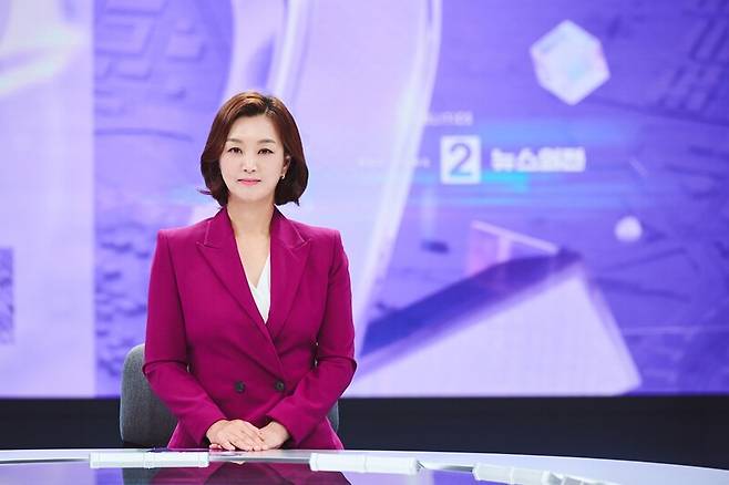 ▲ MBC 뉴스외전 앵커를 맡게 된 이언주 기자. 사진=MBC 제공.