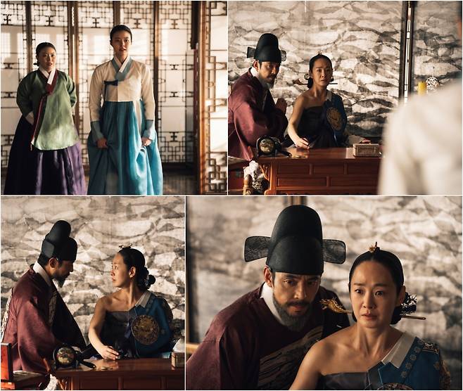 홍예지, 父김주헌과 명세빈 '맨살' 스킨십에 충격 [세자가 사라졌다]