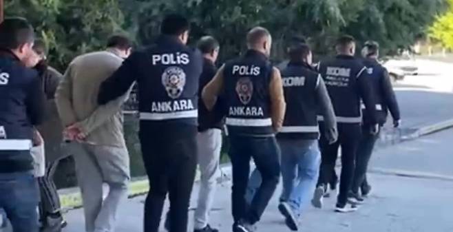 튀르키예, '페토' 조직원 500여명 체포 [튀르키예 내무부 제공. 재판매 및 DB 금지]