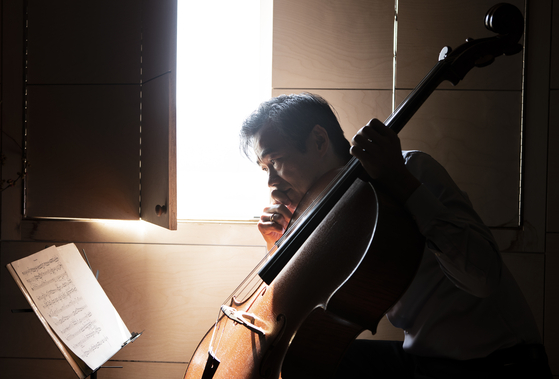 Korean cellist Yang Sung-won [JOONGANG ILBO]