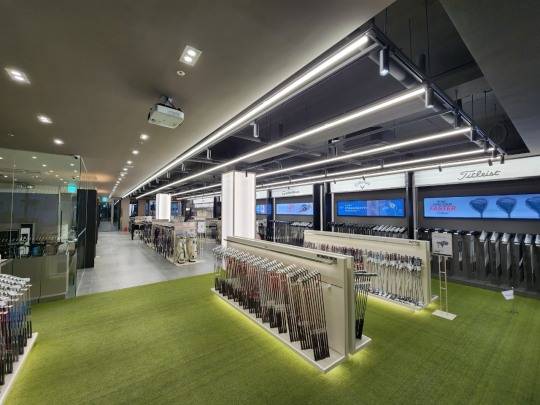 사진. 골프존마켓 부산센터 내부