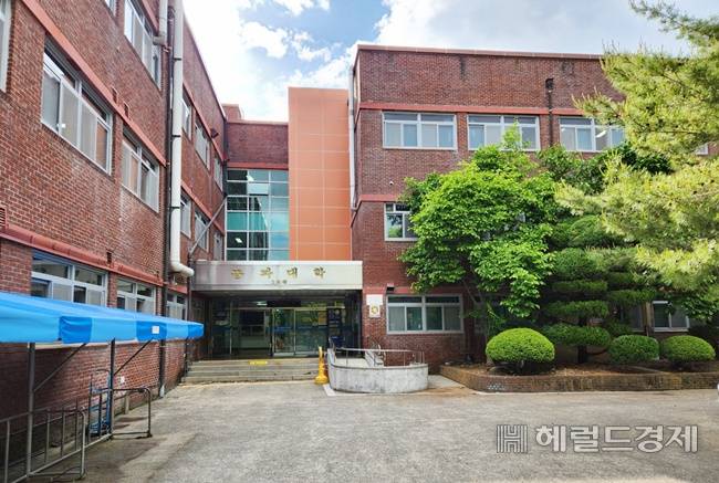 순천대학교 공과대학 건물. /박대성 기자.