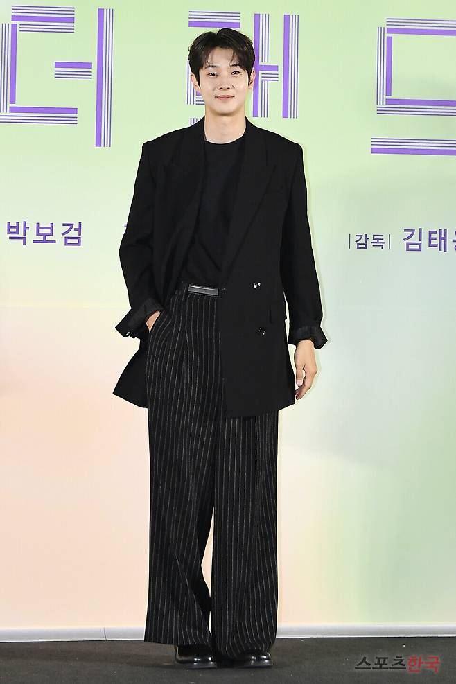 영화 '원더랜드'(감독 김태용) 제작보고회에 참석한 배우 최우식. ⓒ이혜영 기자 lhy@hankooki.com