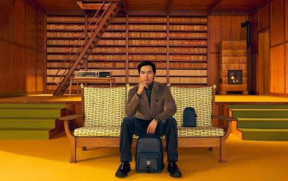 몽블랑과 웨스 앤더슨의 협업 캠페인. 몽블랑 만년필 '마이스터스튁'의 100주년을 기념한 캠페인이다. [사진 몽블랑]