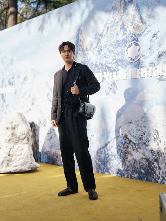 몽블랑 마크메이커 이진욱의 모습. [사진 몽블랑]