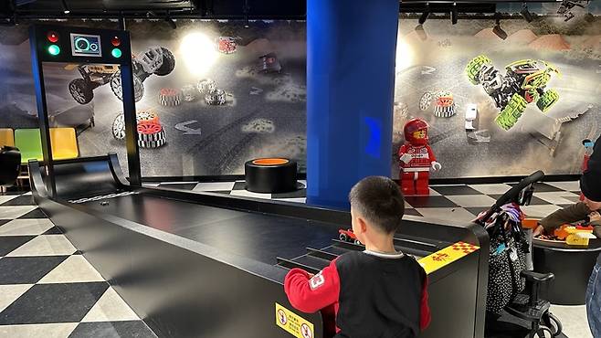 레고 경주 체험. /사진= 강예신 기자