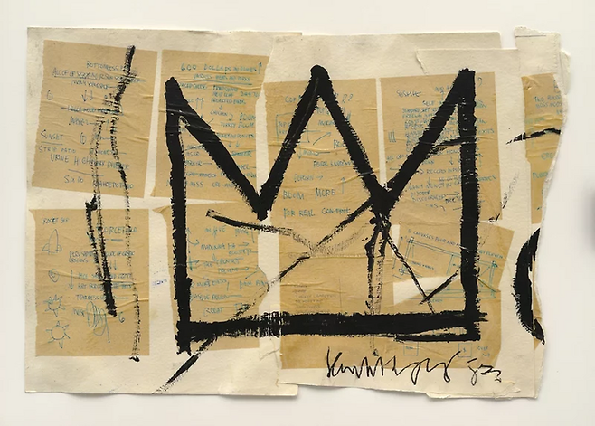 장 미셸 바스키아, 무제(왕관), 1982, 브루클린 미술관