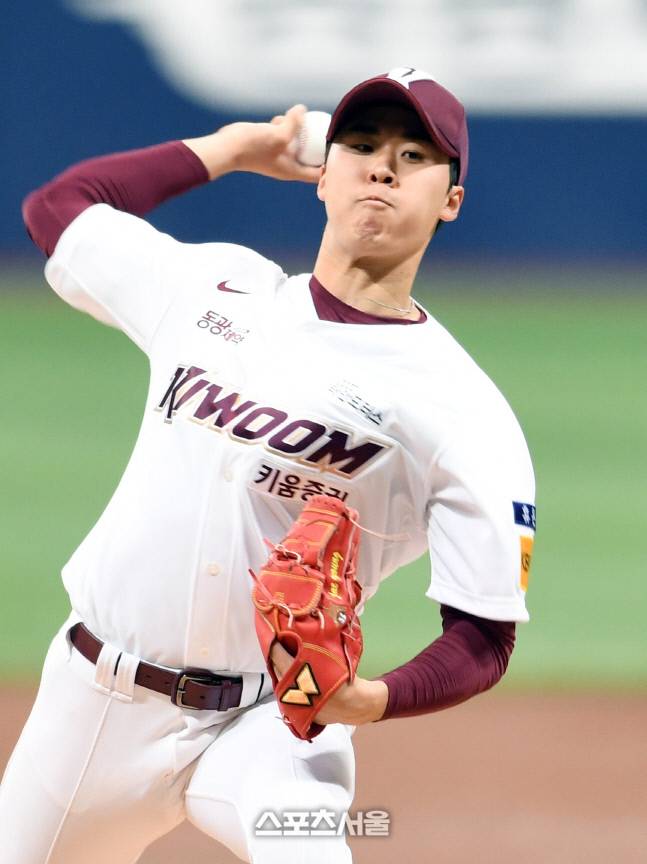 키움 장재영. 고척 | 박진업기자 upandup@sportsseoul.com