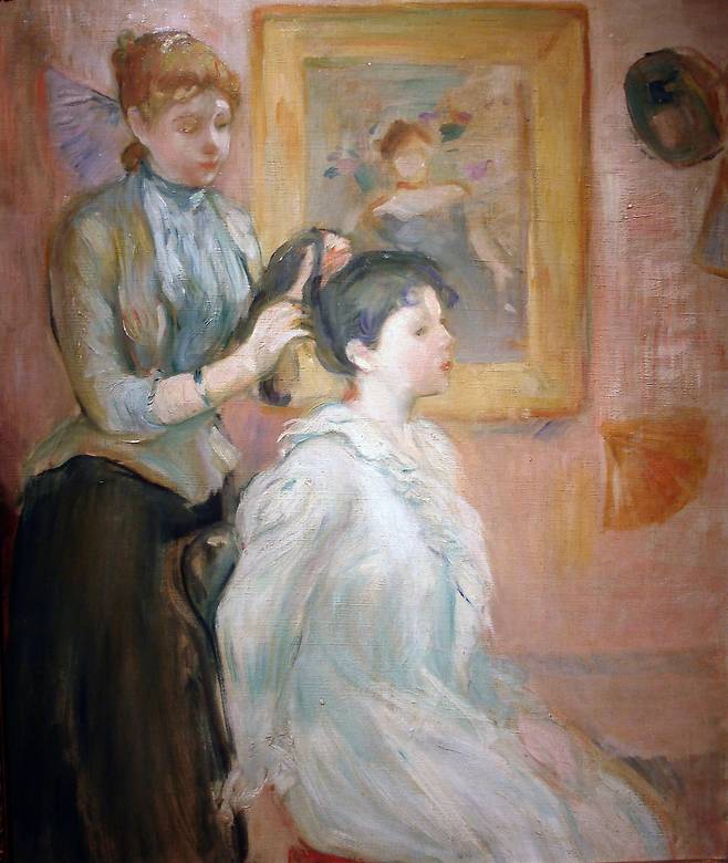 La Coiffure(1894). /아르헨티나 부에노스아이레스 국립미술관