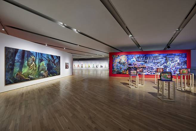 An installation view of "Make A Wish" at the Buk-Seoul Museum of Art (Courtesy of the museum)