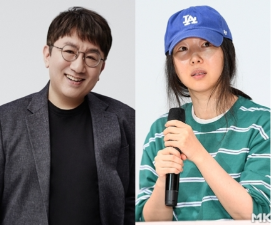 민희진 어도어 대표가 뉴진스 멤버들을 폄하했다는 주장이 제기되면서, 이 문제가 여론의 이목을 집중시키고 있다.사진=하이브 제공, MK스포츠 DB