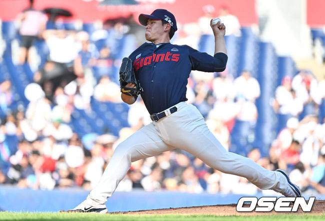 [OSEN=창원, 이석우 기자]  롯데 자이언츠 김진욱 052 2023.09.10 / foto0307@osen.co.kr