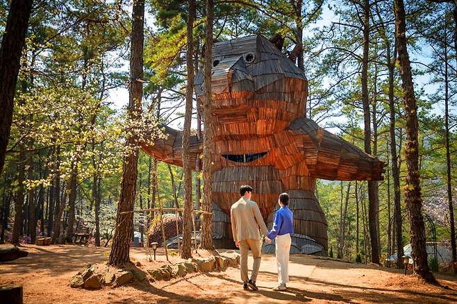 연미산자연미술공원 포토스팟