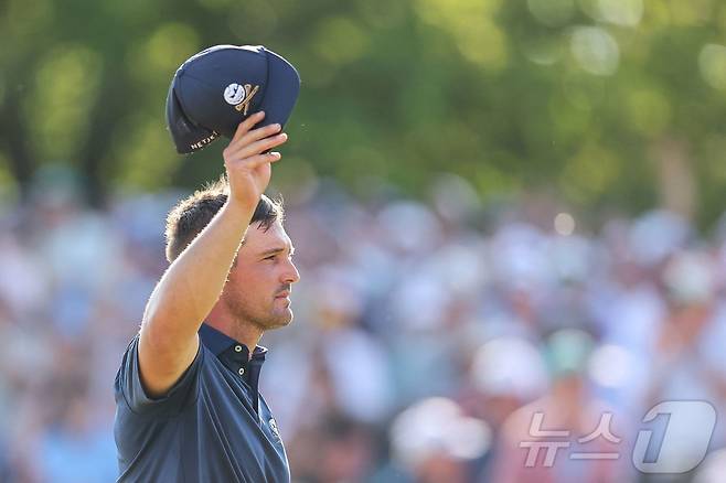 PGA 챔피언십 준우승을 차지한 브라이슨 디섐보(미국). ⓒ AFP=뉴스1