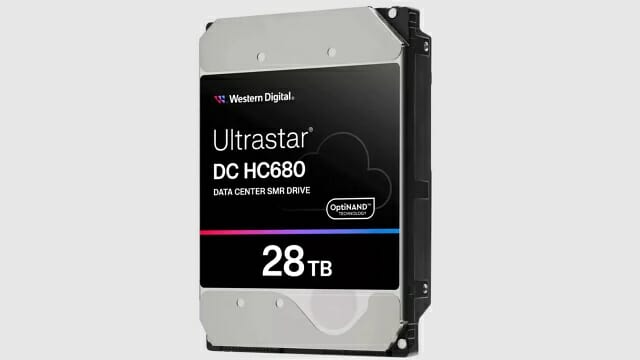 울트라스타 DC HC680 28TB HDD. (사진=웨스턴디지털)