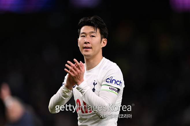 EPL 9번째 시즌을 손흥민은 통산 공격 포인트 182개를 기록, 전체 22위에 이름을 올렸다. 사진=게티이미지