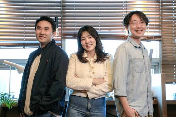 이동윤, 정석희, 황신록(28) PD.(사진 왼쪽부터 순서대로)