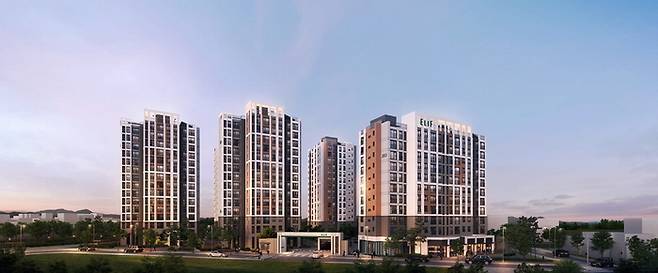 성남신촌 A2블록(엘리프 성남신촌) 투시도. [사진 = 단지 분양 홈페이지]