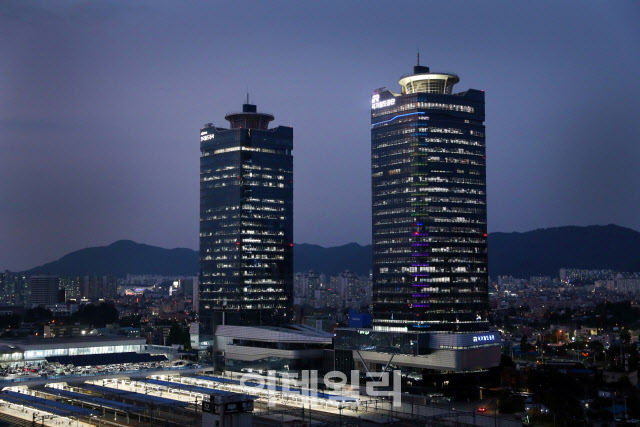 대전 국가철도공단 본사.