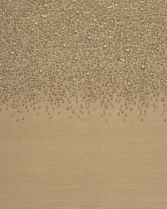 김창열, 물방울, 1973, 캔버스에 유채, 199x123㎝. [사진 갤러리현대]