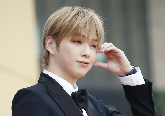 Singer Kang Daniel at the Blue Dragon Series Awards on July 19, 2022, in Incheon [NEWS1]