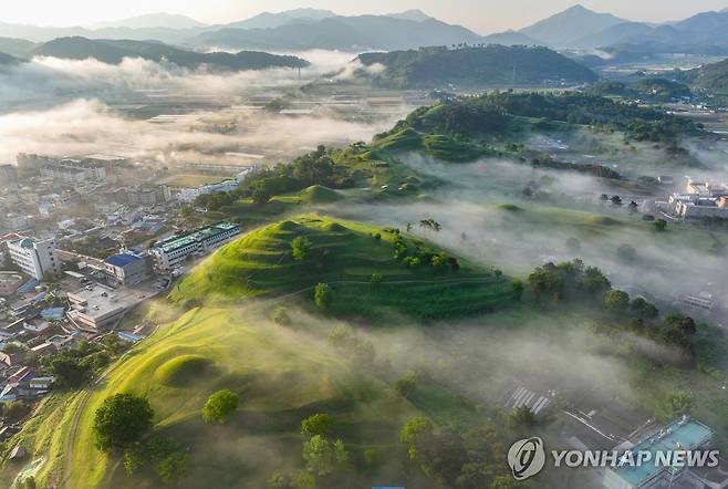 경남 함안 말이산 고분군 [경남 함안군 제공. 재판매 및 DB 금지]