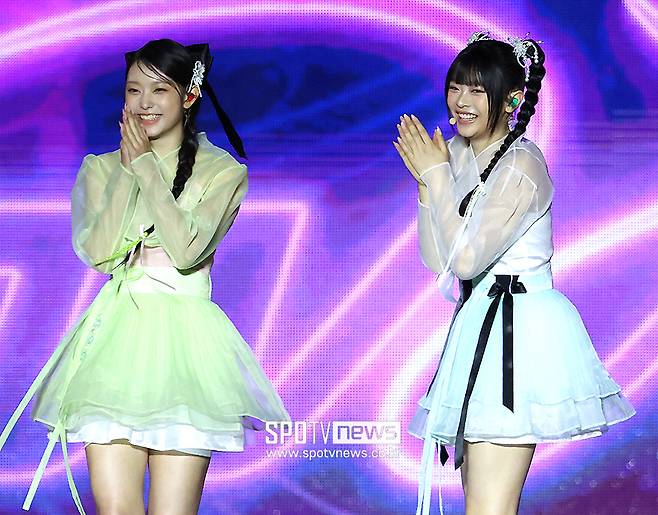 ▲ 뉴진스 해린 하니 ⓒ곽혜미 기자