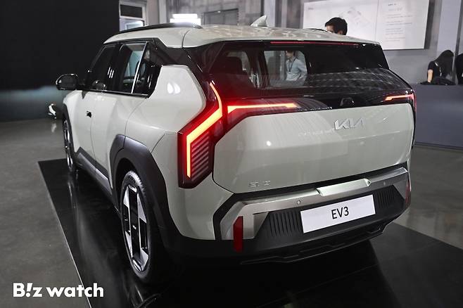 기아 EV3 후면./사진=이명근 기자 qwe123@
