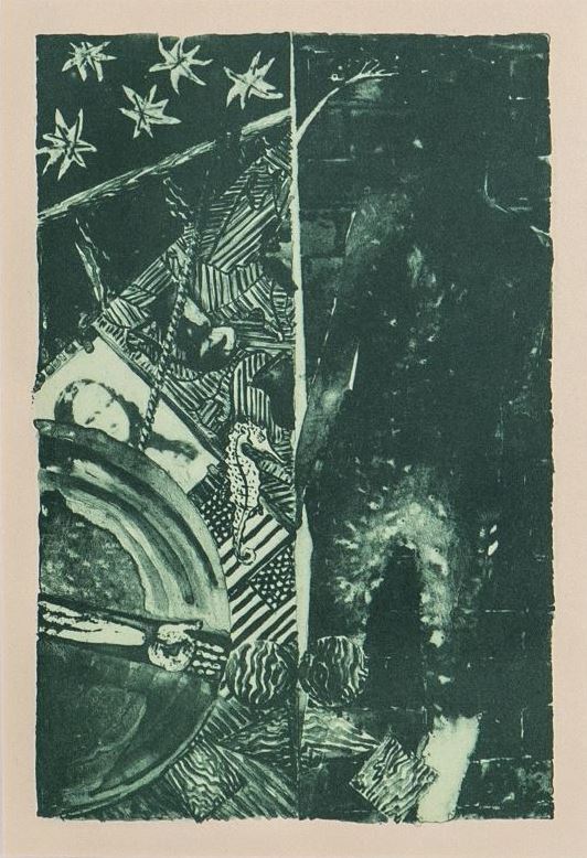 재스퍼 존스, 사계: 여름(2쇄), 1991, 리소그래프, 28×21cm