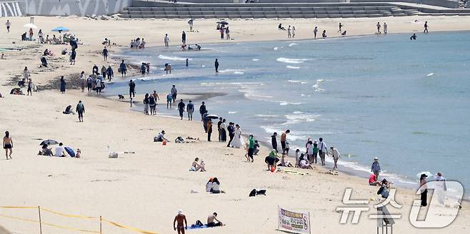 부산 해운대해수욕장.(자료사진, 사진은 기사내용과 관련 없음) 2024.5.19/뉴스1 ⓒ News1 윤일지 기자