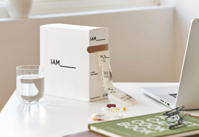 모노랩스가 만든 개인 맞춤형 건강기능식품 'IAM'