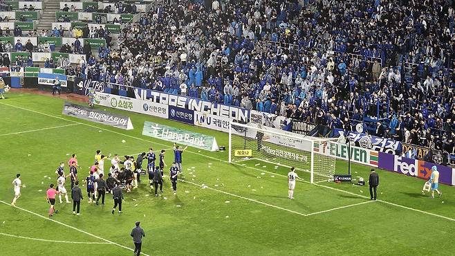 지난 11일 인천축구전용경기장 [자료사진: 연합뉴스]