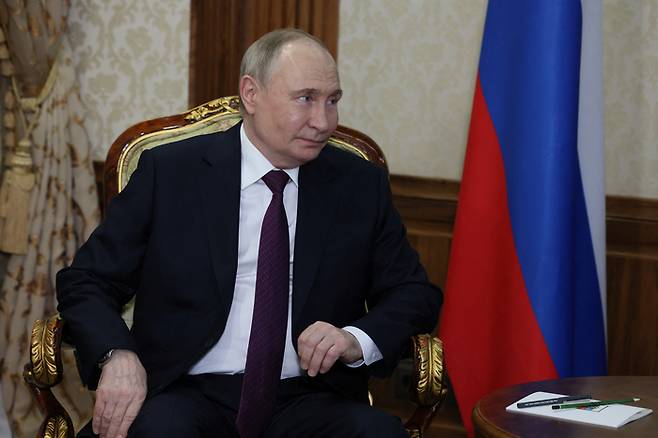 블라디미르 푸틴 러시아 대통령.  로이터연합뉴스