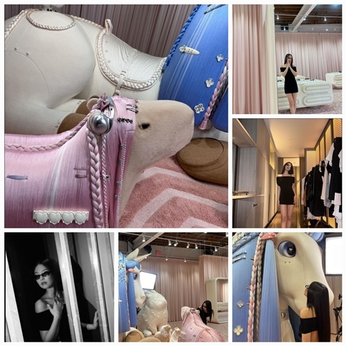 제니가 패션 센스가 돋보이는 근황을 공개했다. 사진=제니 SNS