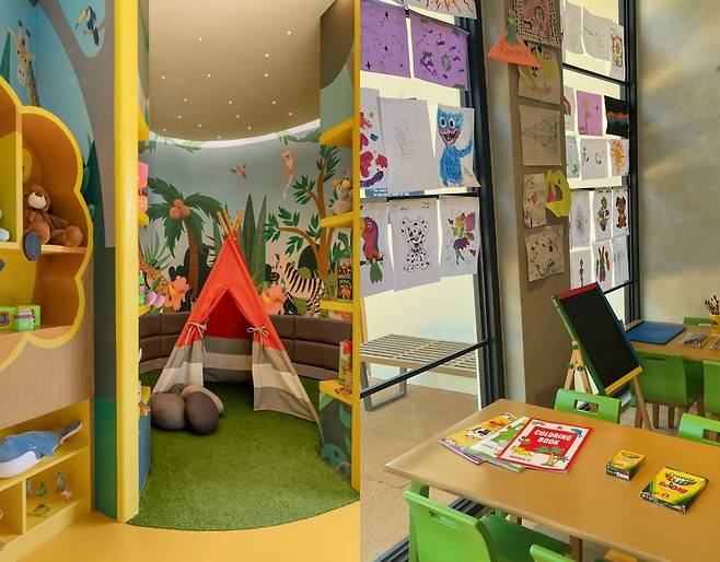 호텔의 키즈 클럽. 메리어트 인터내셔널 제공·이혜원 동아닷컴 기자 hyewon@donga.com