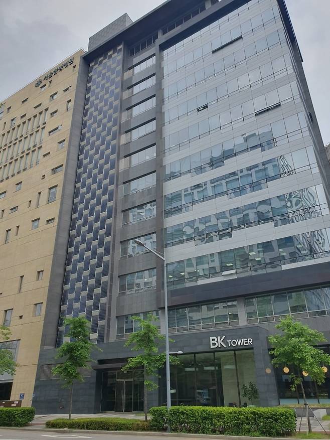 서울특별시 송파구 법원로11길 28에 위치한 와이어블 본사. 윤현주 기자