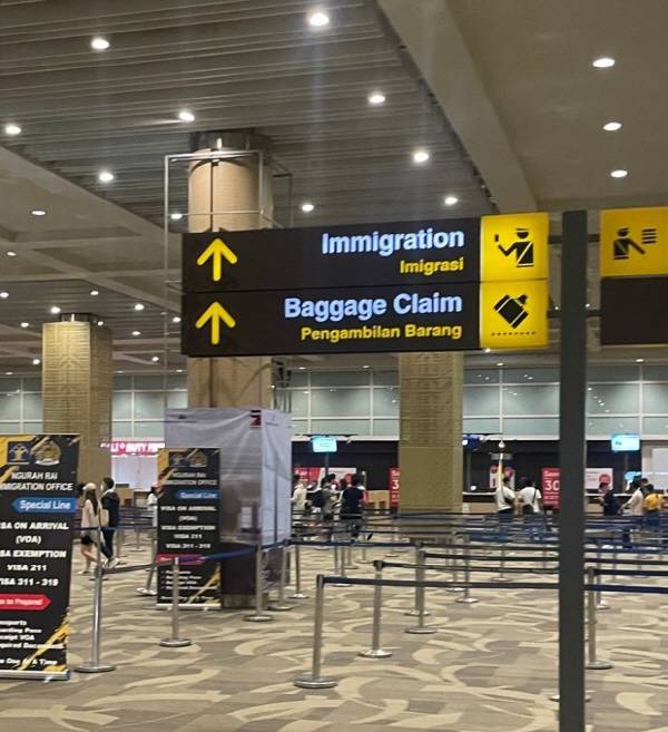 인도네시아 발리 공항.