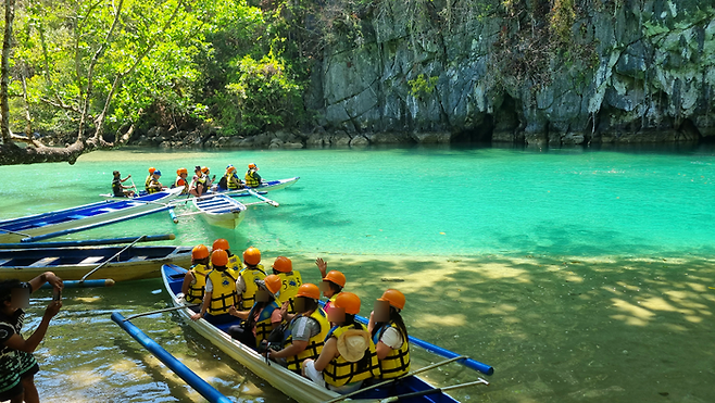 푸에르토프린세사 지하강 국립공원 / 사진=김혜성 여행+ 기자