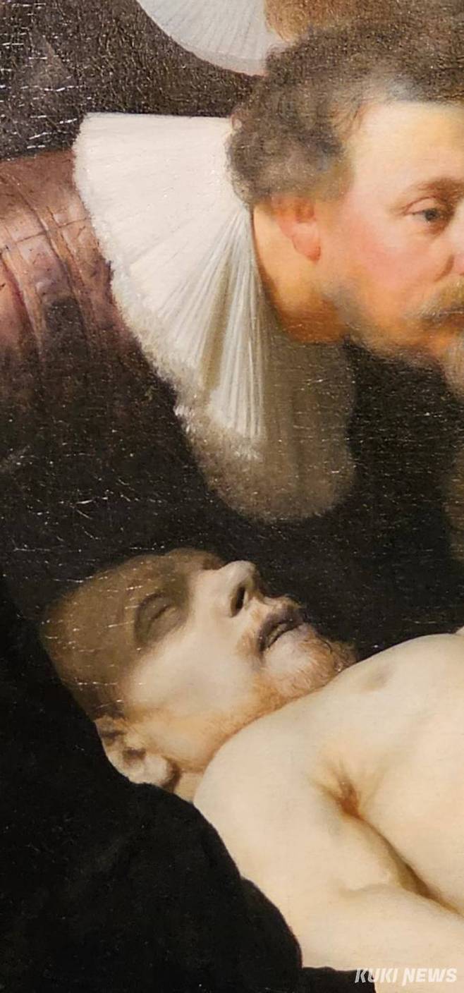 니콜라스 튈프 박사의 해부학 수업 부분