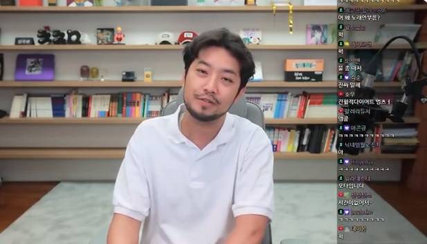 어도어 민희진 대표 해임 반대 탄원서 낸 이유 밝히는 유튜버 침착맨. 유튜브 채널 '침착맨' 영상 캡처