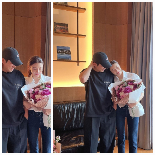 주상욱, 차예련 부부가 멋스러운 스타일 분위기를 자아냈다.사진=차예련 SNS