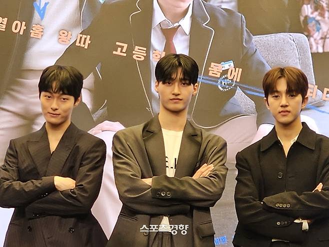 배우 윤찬영, 주윤찬, 봉재현. 사진 윤소윤 기자