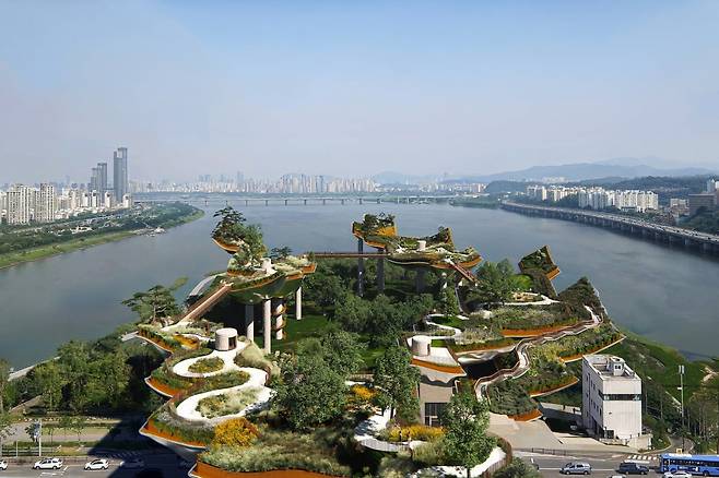 토머스 헤더윅의 '사운드스케이프(소리풍경' 공중보행로. / 사진=서울시