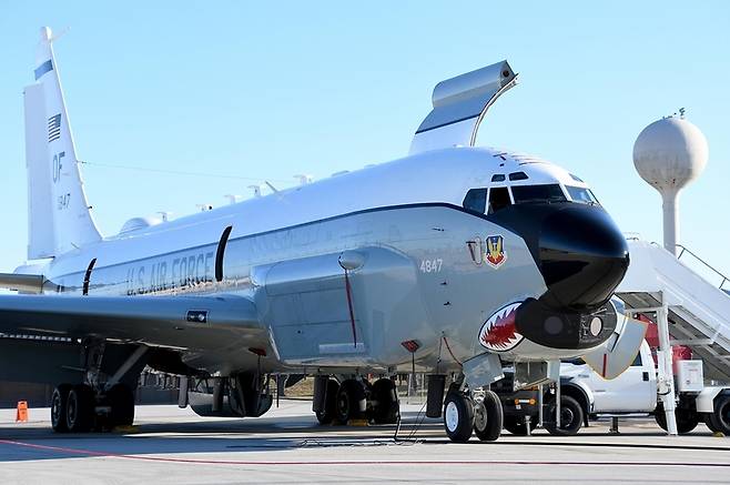 RC-135U 정찰기/사진=미 공군 홈피 캡처