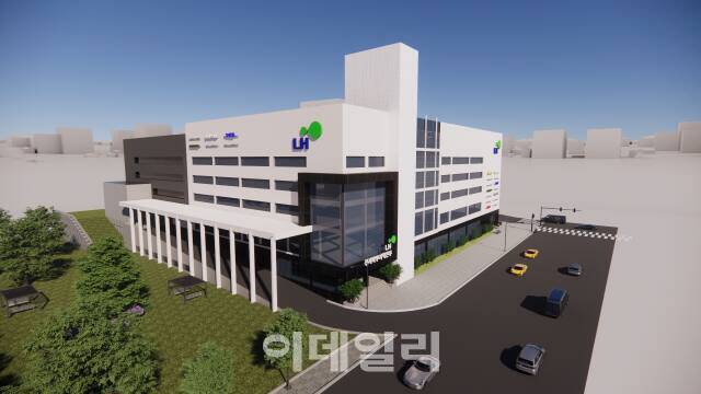 LH경기북부지역본부가 들어설 옛 롯데마트 용현점 리모델링 조감도. (자료=LH경기북부지역본부)